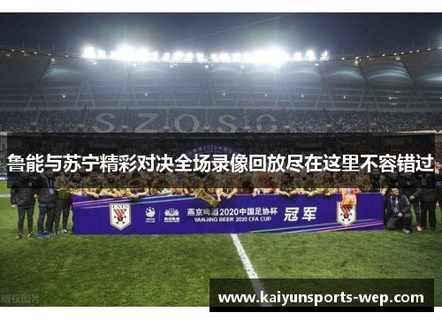 鲁能与苏宁精彩对决全场录像回放尽在这里不容错过